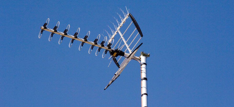 Satellite on a home