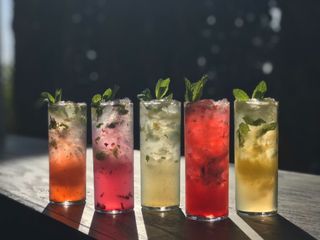 Flavored Mojitos
