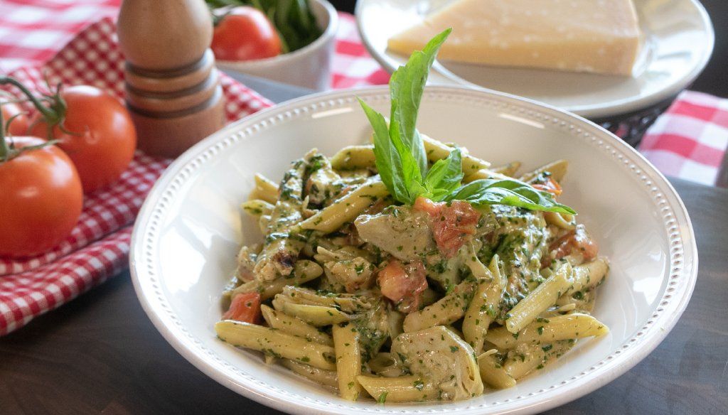 CHICKEN PESTO PASTA