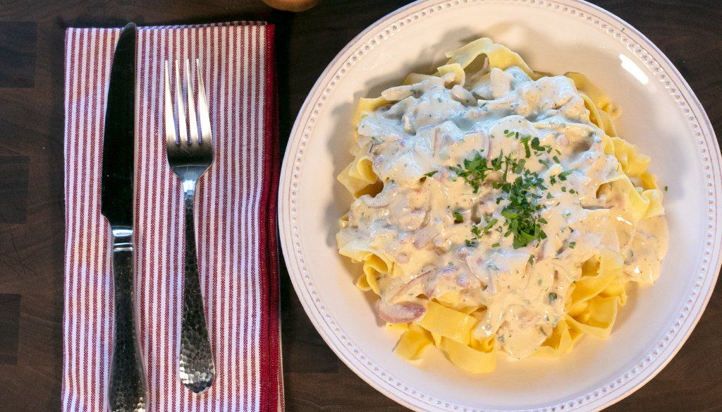 PAPPARDELLE CARBONARA