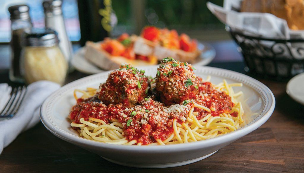 SPAGHETTI MEATBALLS OR ITALIAN SAUSAGE