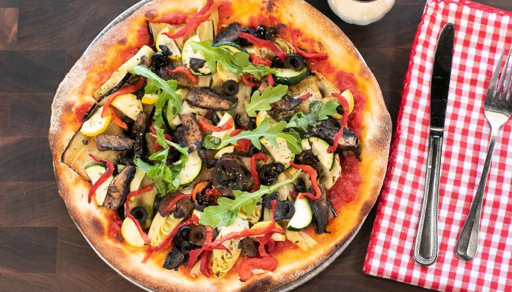 TUSCAN VEGAN VEGGIE PIZZA