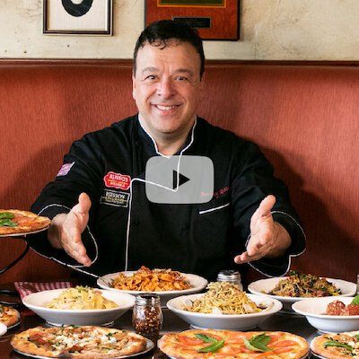 Chef Russo logo youtube white