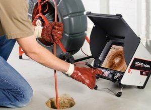 Man Using Sewer Detector | Salem, OR | Action Drain & Rooter Service