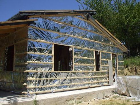 Casa in fase di ristrutturazione