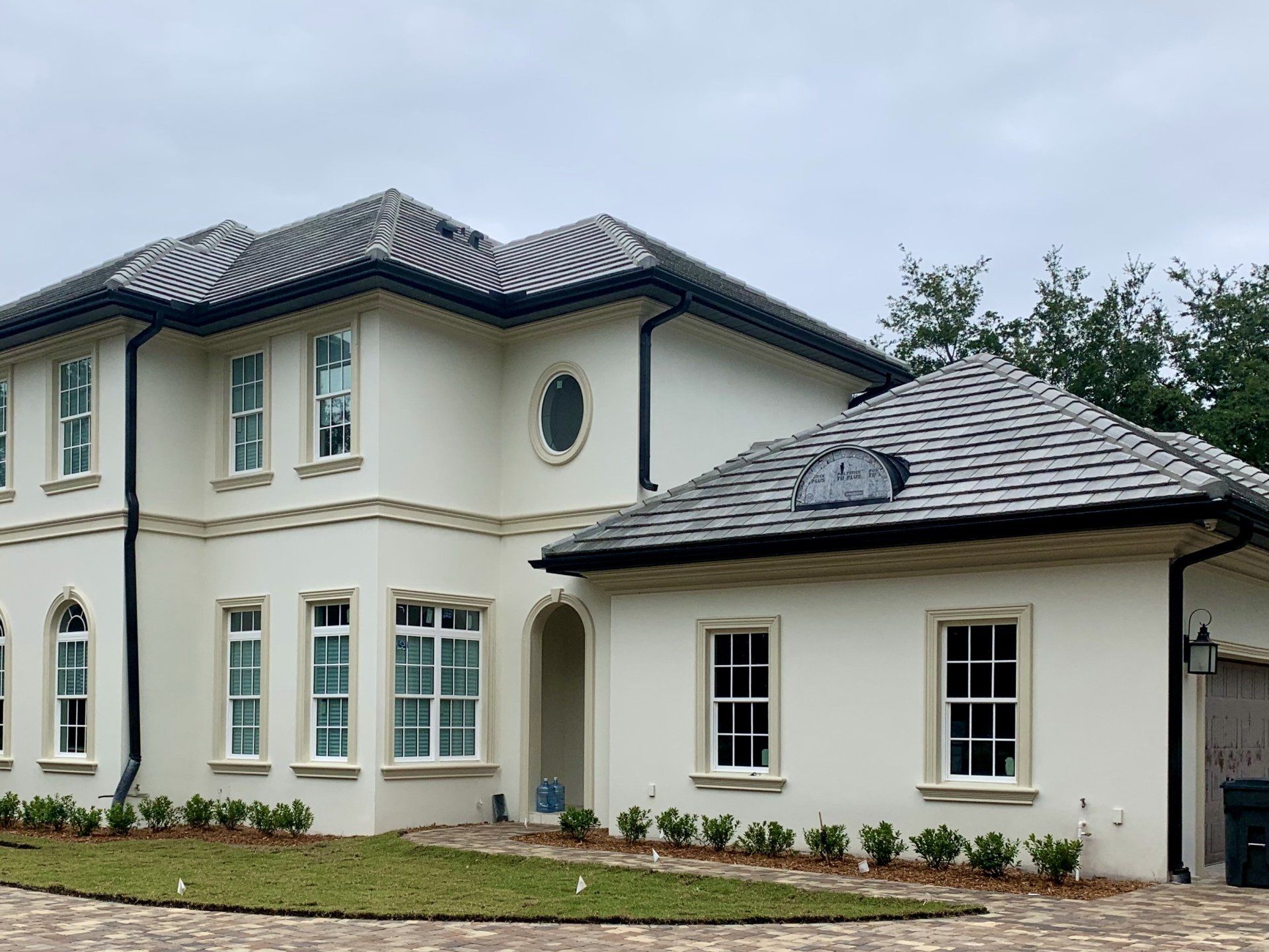Brown gutters