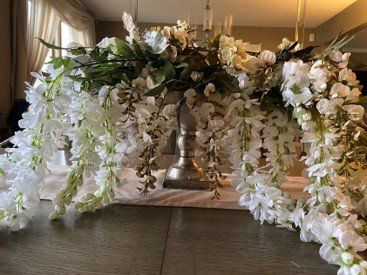 Lush floral arrangement
