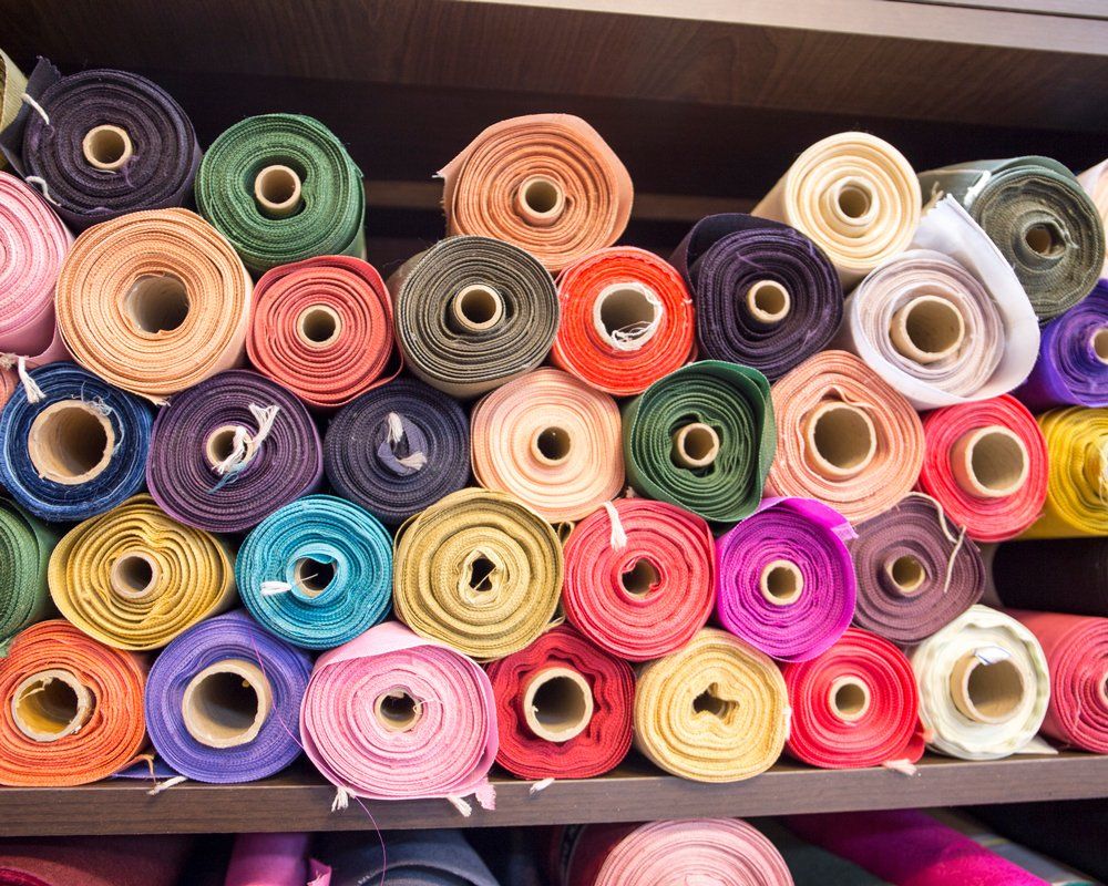 Fancy Glitter Fabrics — Different Colors of Fabric Rolls in Fletcher, NC