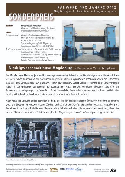 MAIP Bauwerk des Jahres 2013 - Sonderpreis