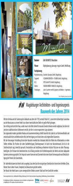 MAIP Bauwerk des Jahres 2014
