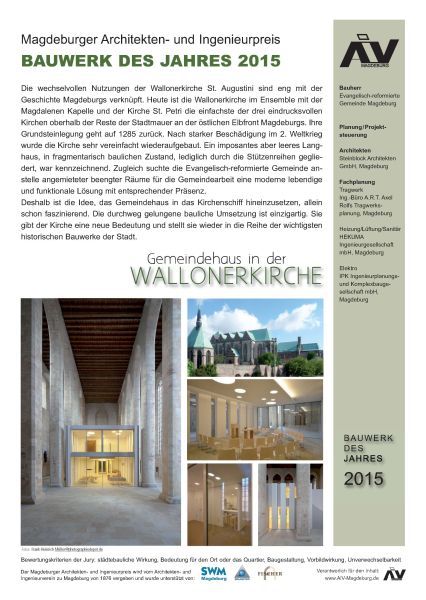 MAIP Bauwerk des Jahres 2015