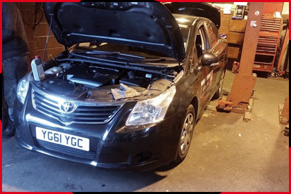 Our garage services include alloy wheel repairs
