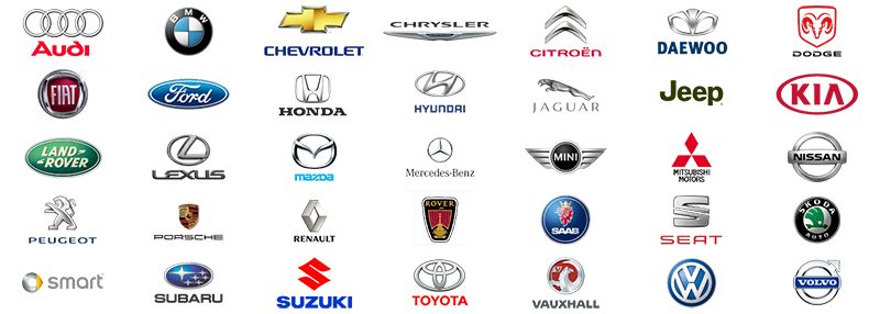 Audi logo, Jeep logo