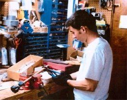 Young Man at Work Young Man at Work