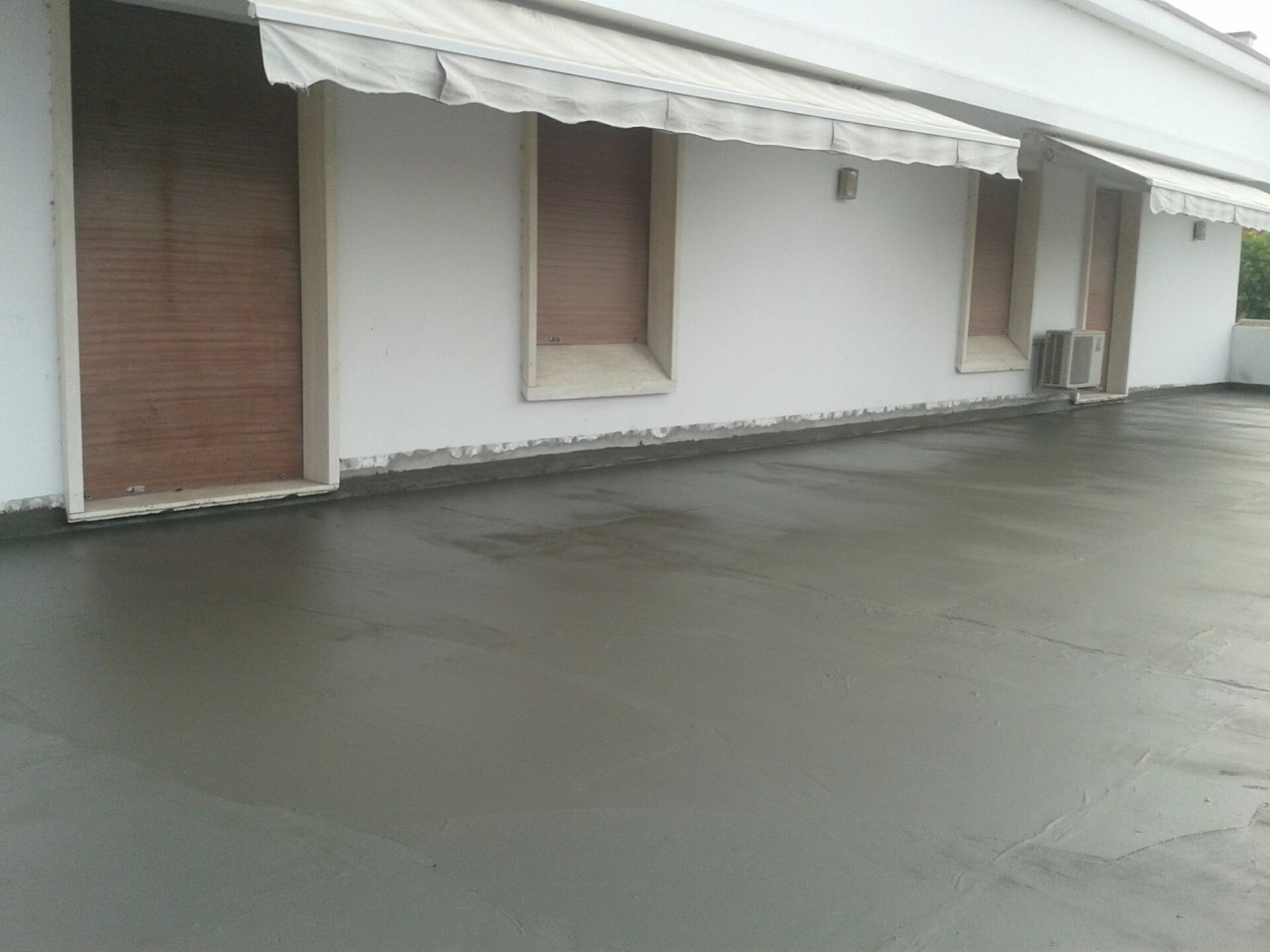 Copertura di cemento