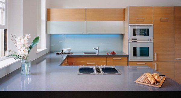 granite countertop in kitchen