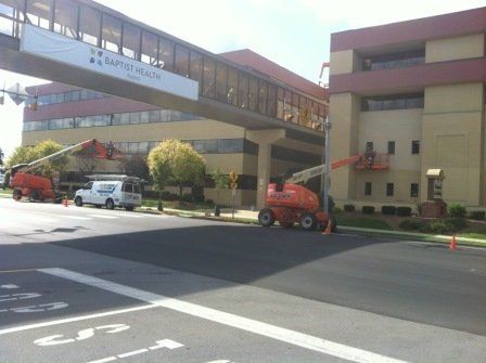 new albany commercial building painter