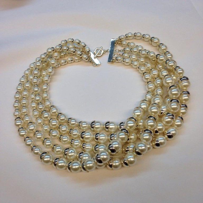 collana artigianale in perle