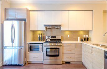 furnished kitchen interiors