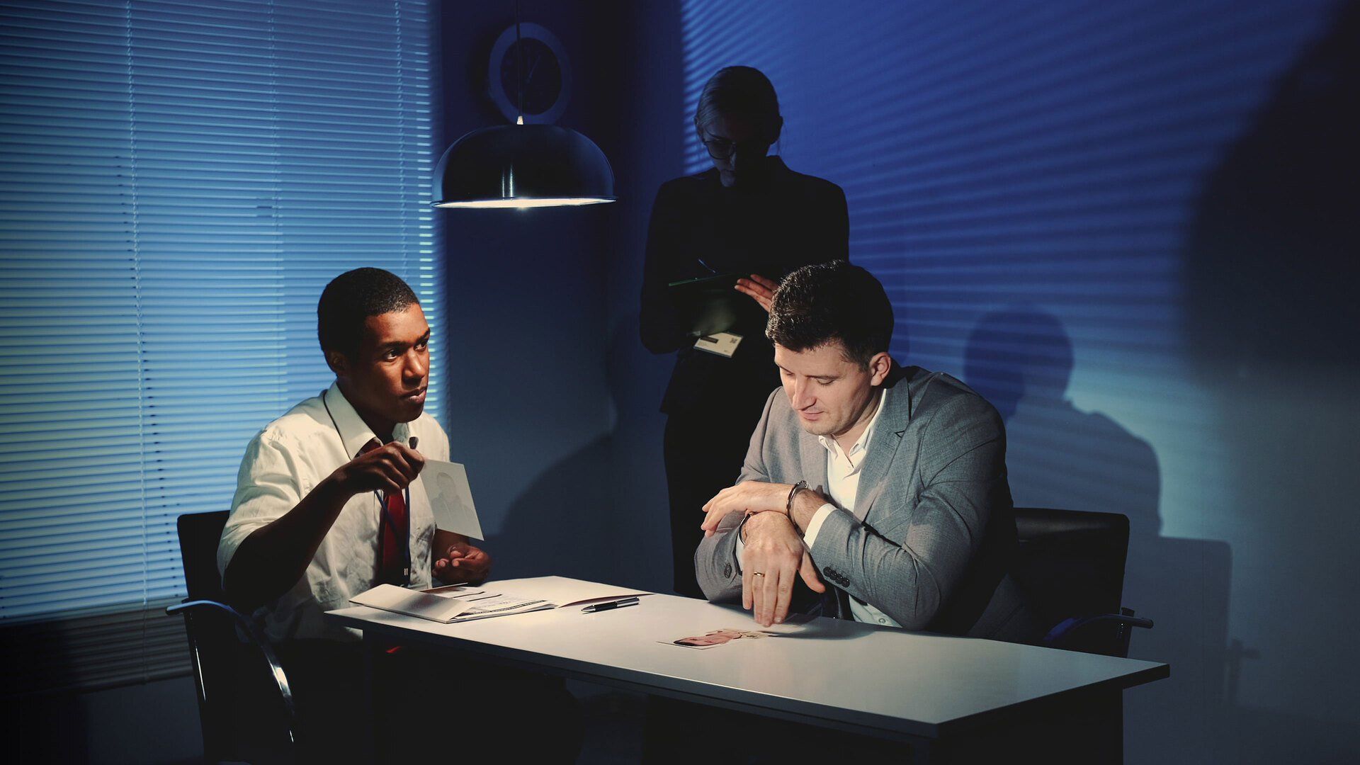 Safety Officers Discussing An Investigation — Cleveland, OH — Safe Choice LLC