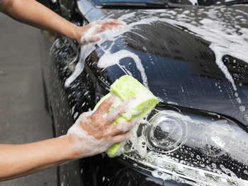 Wash and wax exteriors
