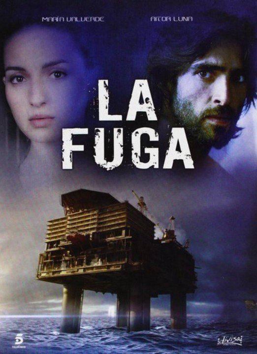 Un cartel de la película La Fuga muestra a un hombre y una mujer.