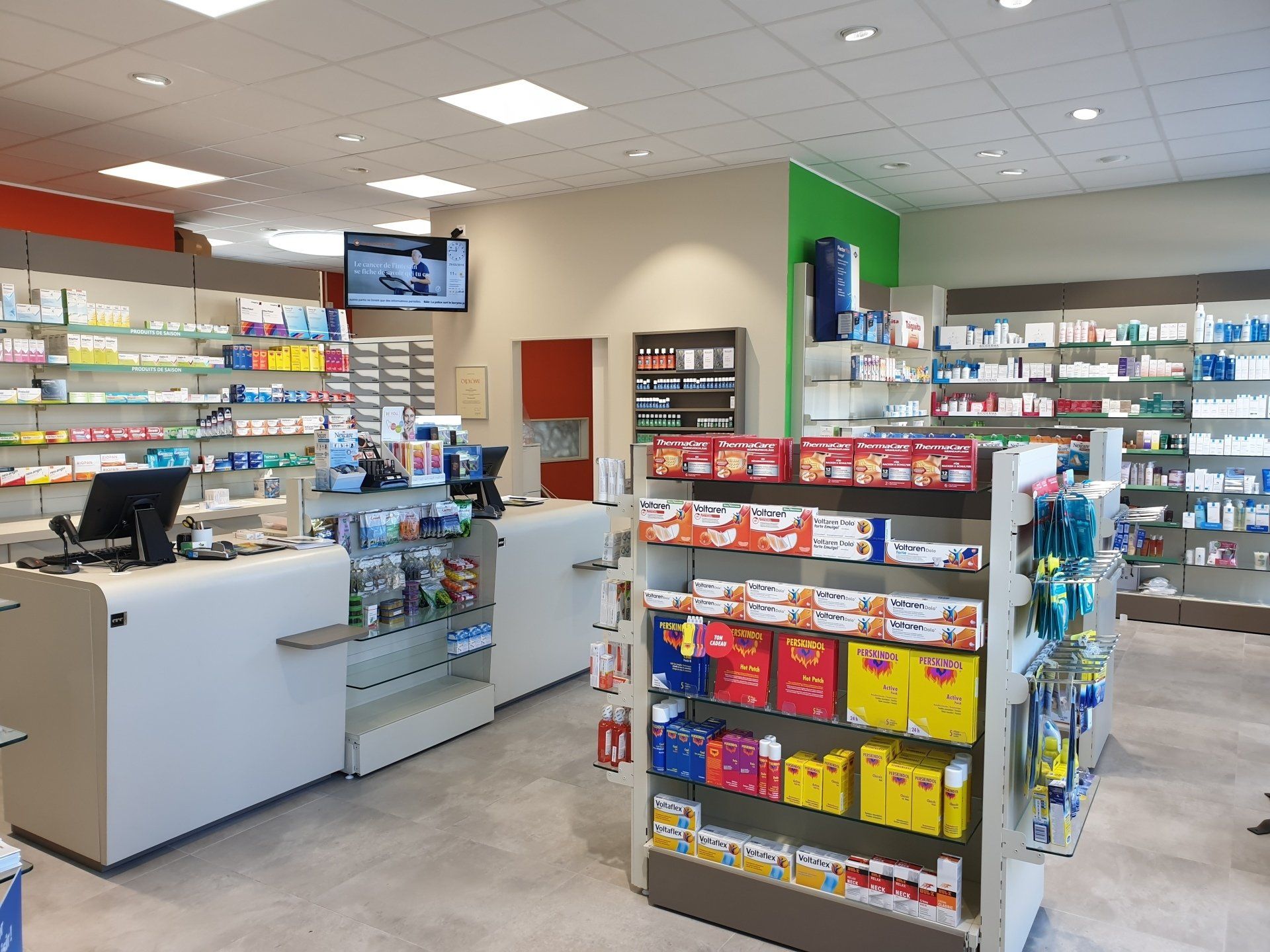 Intérieur de la Pharmacie de Maillefer