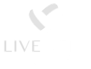 A white logo with a heart and the word livewell pathway on it.