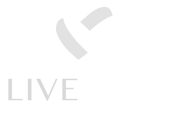 A white logo with a heart and the word livewell pathway on it.