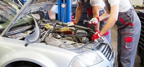 Repair man repairing a car - Auto Repair in Baldwin County, AL
