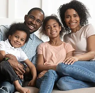 Picture of a happy family