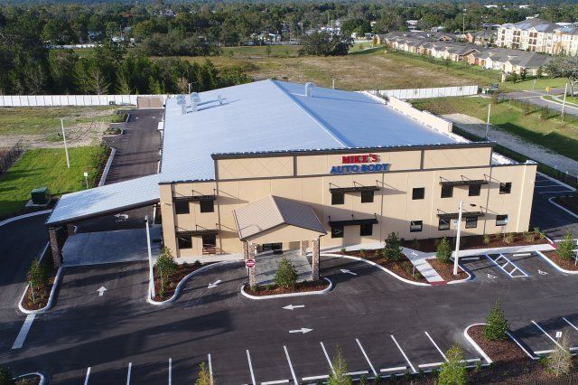 Auto Body — Top View of Auto Shop in Spring Hill, FL Auto Body — Top View of Auto Shop in Spring Hill, FL