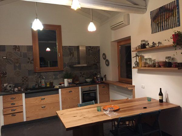 cucina in legno