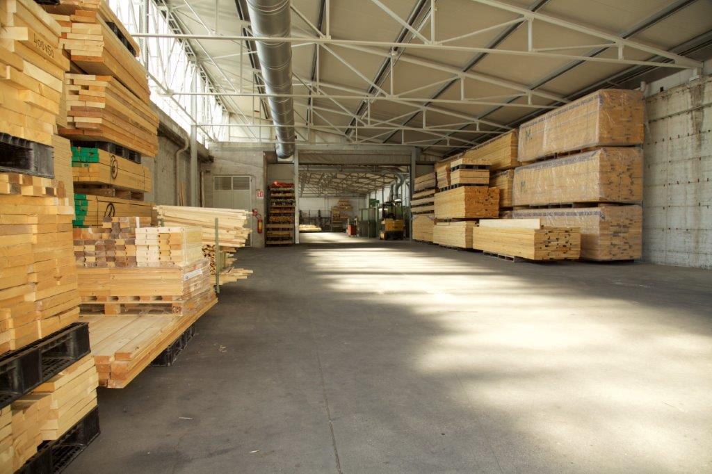 Interno di una falegnameria