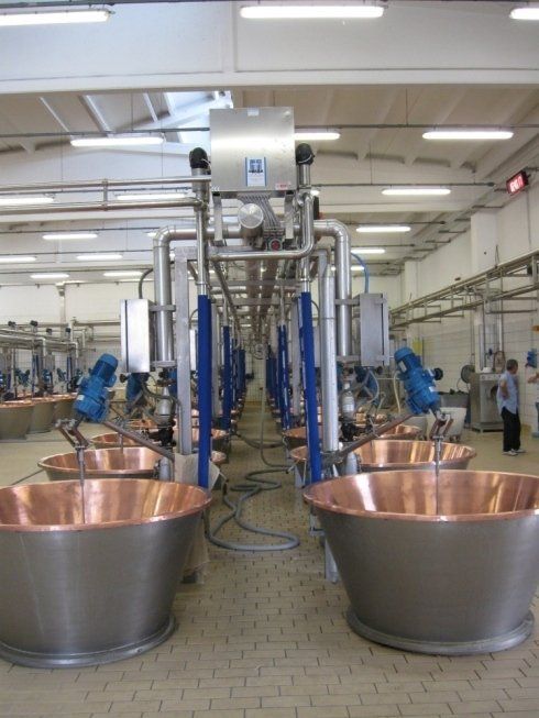 macchinari per la lavorazione del latte