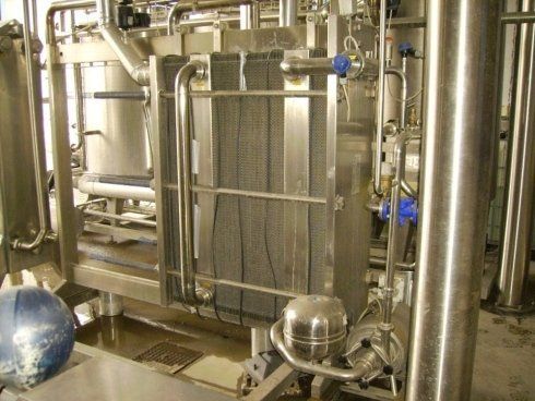 impianto industriale per il settore caseario