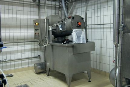 Macchinario per la lavorazione del siero