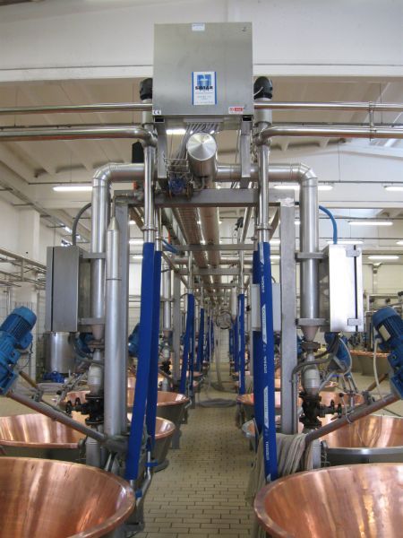 Realizzazione di impianti di dosaggio per settore caseario