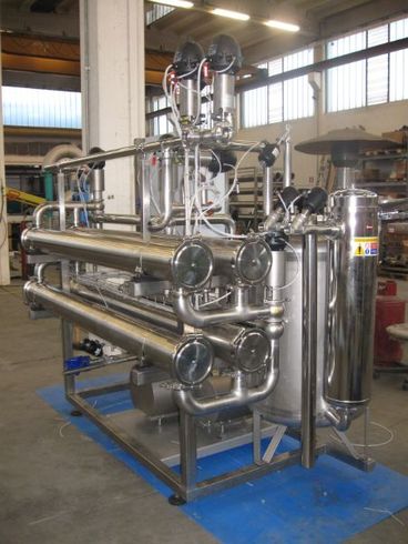 Installazione di impianti di concentrazione a membrane