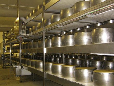 ribaltatore automatico per settore caseario