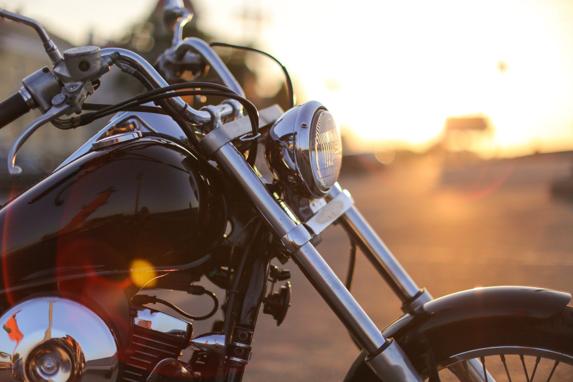 Black Motorcycle — Car Battery Replacement in South Lismore, NSW