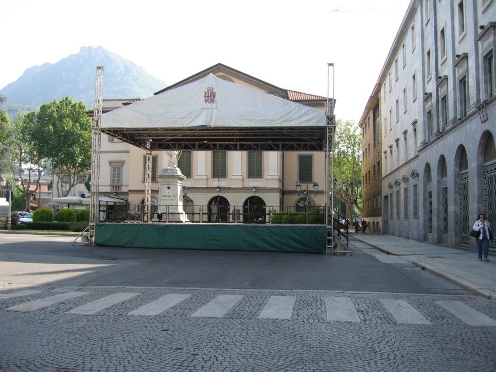 Outdoor stage