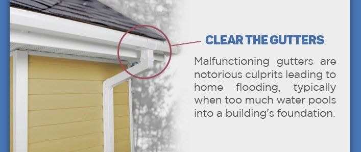 gutters on a home