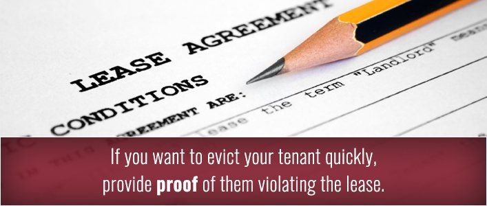 Lease agreement and a pencil