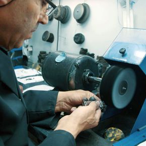 Polishing and plating