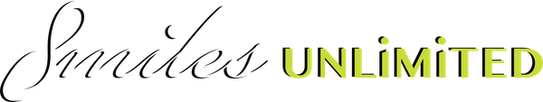 Smiles Unlimited logo in script font with