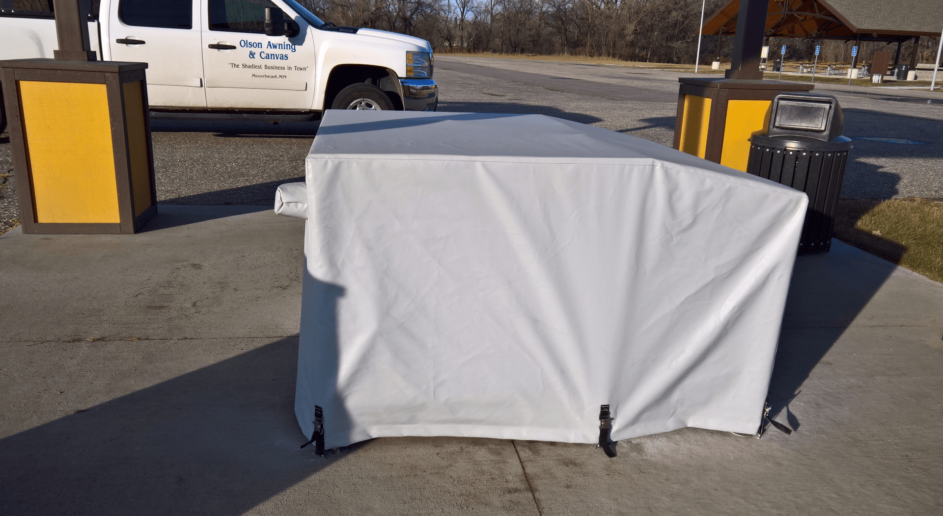 Drop Shade Awning — Moorhead, MN — Olson Awning & Canvas
