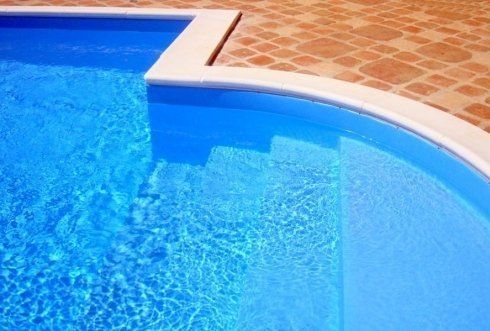 Piscina realizzata su misura