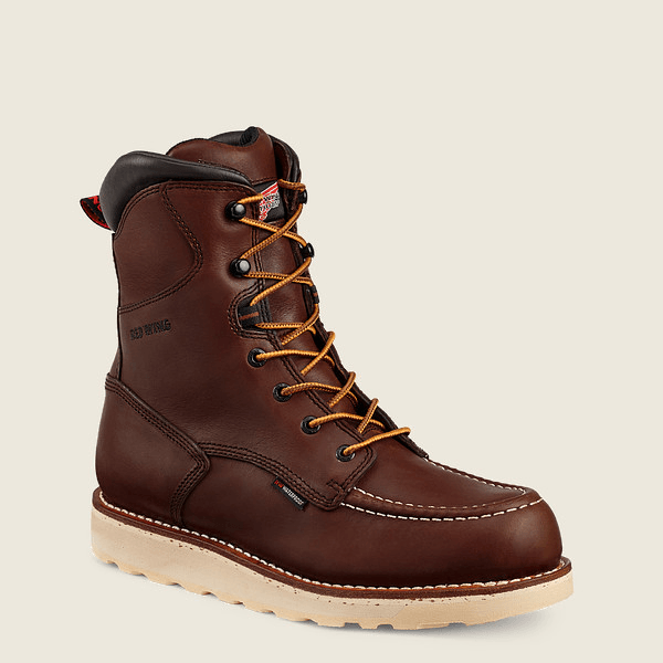 Red Wing Style #411 Traction Tred Men's 8-Inch Waterproof Soft Toe Boot