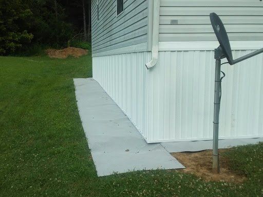 New Mobile Home Skirting at Jones Mobile Home Near Jackson, TN
